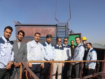 بازدید علی رسولیان از پروژه‌های توسعه ای فولاد سنگان