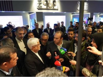 عارف و امامی از غرفه ایمپاسکو بازدید کردند
