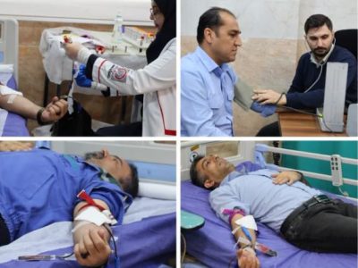 «با اهدای خون، زندگی ببخشید»؛ اقدام انسان‌دوستانه کارکنان پتروشیمی شهید تندگویان