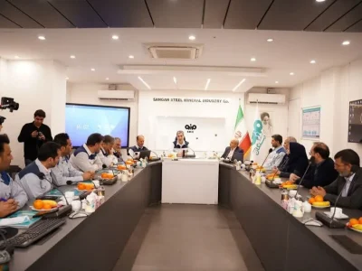 علی رسولیان؛ در جلسه با مدیرکل تامین اجتماعی خراسان رضوی: فولاد سنگان؛ مصمم در تولید پایدار، متعهد به جامعه