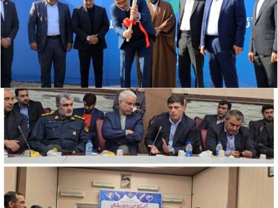 آغاز عملیات اجرایی خط انتقال آب و احداث مخزن آب شهرک طالقانی / کلنگ‌زنی و رونمایی از پروژه‌های احداث مدرسه و هنرستان در بندرامام