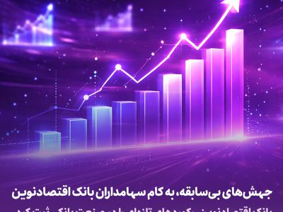 جهشهای بیسابقه، به کام سهامداران بانک اقتصادنوین