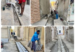 آغاز نوسازی گسترده معابر و زیرساخت‌های محله بهشتی در منطقه ۲۰