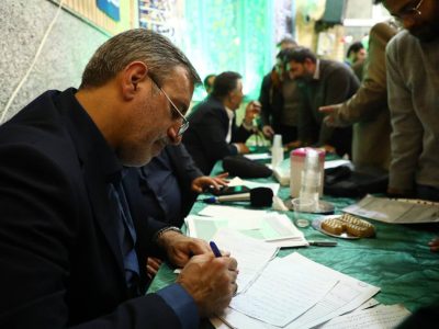 دیدار مردمی شهردار منطقه ۱۲ در مسجد المهدی(عج)