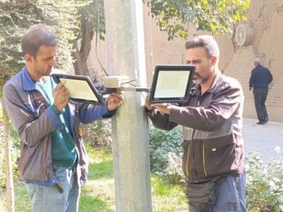 جایگزینی ۱۷۶ لامپ کم‌مصرف و پربازده و جمع‌آوری پرمصرف‌ها