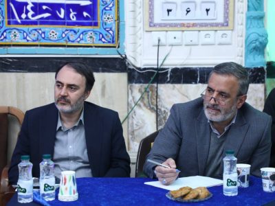قرار خدمت در مسجد اباذر ؛ تببین پروژه های شهری منطقه ۱۲