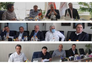 نشست تکمیلی مدیرعامل صبانور با پیمانکار پروژه ۵ میلیون تنی کنسانتره آهن گلالی برگزار شد