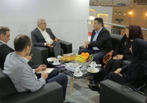 کیش اکسپو؛ غرفه پربازدید گروه اقتصادنوین در روز نخست