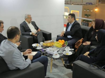 کیش اکسپو؛ غرفه پربازدید گروه اقتصادنوین در روز نخست