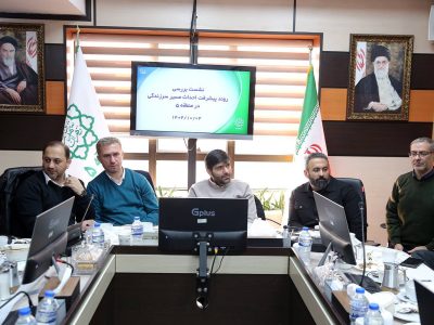 بازدید معاون مالی و اقتصادی شهرداری تهران از مسیر سرزندگی منطقه ۵
