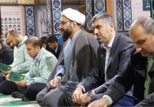 مراسم زیارت عاشورای دوشنبه‌‌های شهدایی برگزار شد