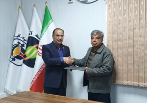 معارفه مهندس خیری به عنوان مشاور مدیر عامل در حوزه توسعه ی پروژه های شرکت فولاد آلیاژی مرکزی بافق