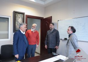 صبانور به روایت همدلی؛ داریوش اسماعیلی از واحدهای مختلف شرکت بازدید کرد