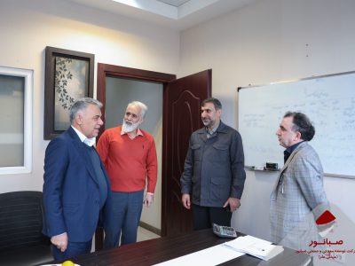 صبانور به روایت همدلی؛ داریوش اسماعیلی از واحدهای مختلف شرکت بازدید کرد
