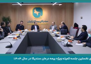 برگزاری نخستین جلسه کمیته ویژه بیمه‌ درمان سندیکا در سال ۱۴۰۴