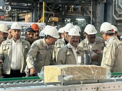 انجام تست عملیاتی ناحیه پایانی پتروشیمی صدف خلیج‌فارس با حضور مدیرعامل هلدینگ خلیج‌فارس