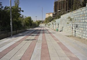 اتمام بیش از ۱۱ هزار متر مربع دیوار حائل در منطقه یک تهران