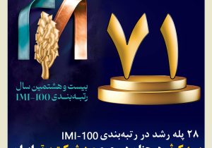 بیمه کوثر همچنان در جمع صد شرکت برتر ایران ‌