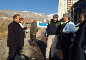 بازدید میدانی از ساخت‌وسازهای غیرمجاز در مسیر آب‌های سطحی مرادآباد