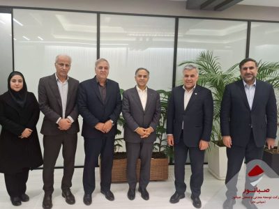 جلسه مدیرعامل صبانور با مدیرعامل بانک تجارت با محوریت تسریع در تأمین مالی پروژه‌ها