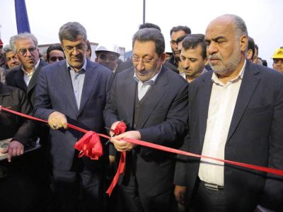 افتتاح کارخانه کنسانتره آهن بهاباد با حضور وزیر صمت و رییس هیأت عامل ایمیدرو