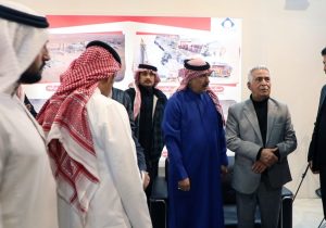 بازدید سفیر عربستان و رئیس خانه معدن ایران از غرفه ایمپاسکو در نمایشگاه یزد