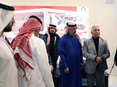 بازدید سفیر عربستان و رئیس خانه معدن ایران از غرفه ایمپاسکو در نمایشگاه یزد