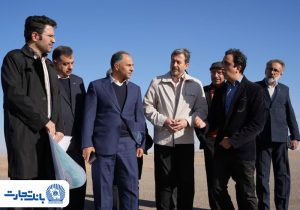 بازدید مدیرعامل بانک تجارت به‌عنوان نماینده وزیر اقتصاد از پروژه‌های زیربنایی اصفهان