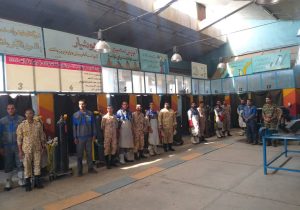 برگزاری دوره آموزش مهارتی سربازان وظیفه در بخش معدن سیرجان