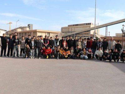 بازدید دانش‌آموزان مدارس جاجرم و سنخواست از شرکت آلومینای ایران