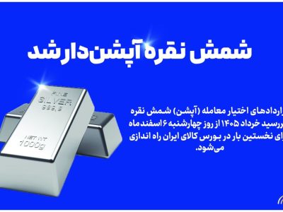 شمش نقره آپشن‌دار شد