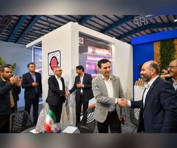 تداوم بازدیدهای تخصصی از غرفه ارفع در سومین روز نمایشگاه معدن و فولاد یزد