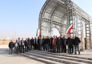 مراسم گرامیداشت آغاز دهه مبارک فجر در شرکت آلومینای ایران و تجدید میثاق کارکنان با آرمانهای امام راحل (ره)