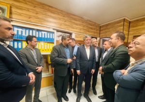 حضور مدیرعامل بیمه ایران در مسجدسلیمان پس از ۶۰ سال