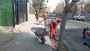 تداوم اجرای نگهداشت شهر در سطح ناحیه۳/منطقه۵