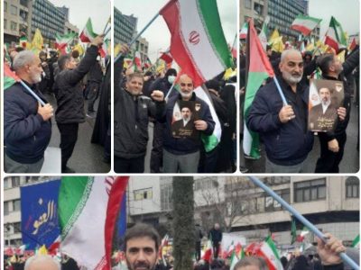 حضور پرشور کارکنان و مدیران شرکت مخابرات ایران در راهپیمایی روز جهانی قدس
