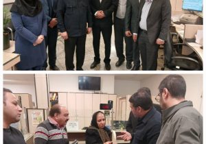 بازدید سرزده مدیرعامل بانک سپه از شعبه سهروردی جنوبی