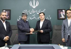 حمایت بانک ملت از بنگاه های اقتصادی آسیب دیده از جنگ تحمیلی – قرارداد عاملیت پرداخت حقوق و سرمایه در گردش بنگاه های اقتصادی با حضور معاون وزیر اقتصاد و مدیرعامل بانک ملت منعقد شد