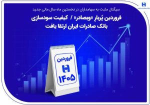 فروردین پُربارِ «وبصادر» / کیفیت سودسازی بانک صادرات ایران ارتقا یافت