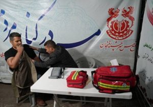 «ایستگاه سلامت»؛ خدمت‌رسانی گروه جهادی شهدای صنعت مس در رفسنجان