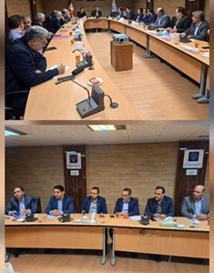 نشست شورای هماهنگی شرکت‌های بیمه استان مرکزی در بیمه دی برگزار شد