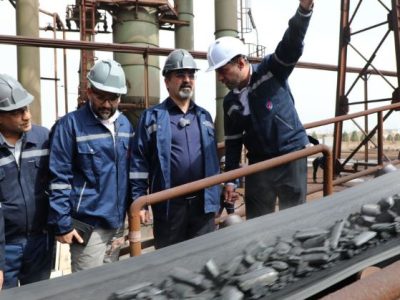 بازدید مدیرعامل هلدینگ صبا انرژی از شرکت صبا فولاد خلیج فارس