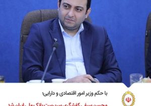 محسن سیفی کفشگری سرپرست بانک ملی ایران شد