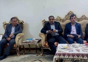 تجلیل از ایثار شهدا در دیدار مدیران بیمه دی با خانواده شهید پاسدار سعید مرادی