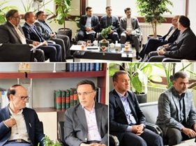 نشست بیمه دی خراسان رضوی و شرکت توزیع برق مشهد با هدف ارتقای سطح خدمات درمانی