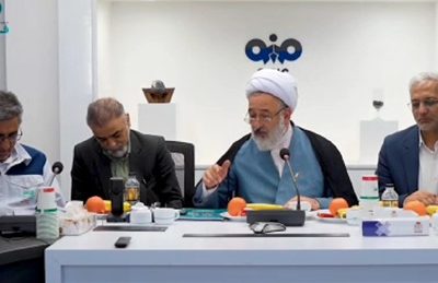 بازدیدحجت‌الاسلام و المسلمین فتوحی، رئیس منطقه ۲ بازرسی کل کشور و بازرس کل خراسان رضوی از کارخانجات تولیدی شرکت فولاد سنگان