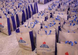 اهدای ۱۰۰ بسته معیشتی به خانوادههای کمبرخوردار روستاهای اطراف پالایشگاه
