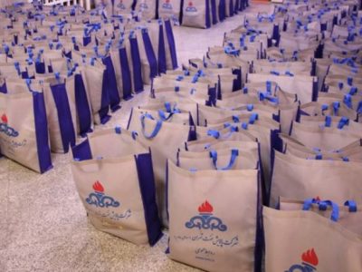 اهدای ۱۰۰ بسته معیشتی به خانوادههای کمبرخوردار روستاهای اطراف پالایشگاه