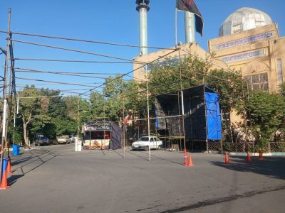 فضاهای شهری منطقه ۱۹ برای برپایی آیینهای محرم آماده شد