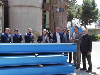 بازدید اعضای هیئت‌مدیره پاکسان از روند اجرای طرح نوسازی پلنت سولفوناسیون